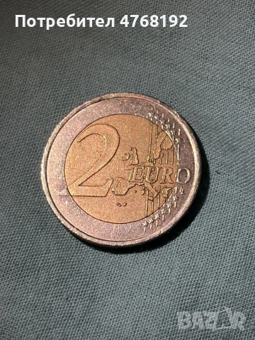 2 евро френска монета 1999г., рядка, снимка 2 - Нумизматика и бонистика - 53865949