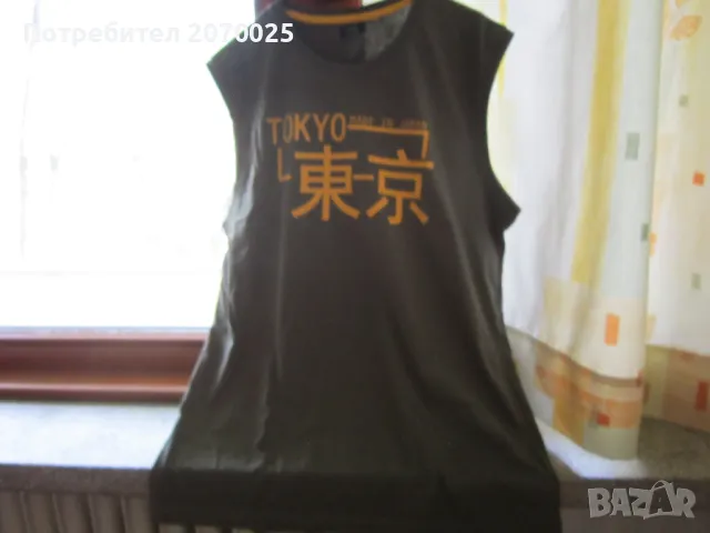 Нова мъжка тениска без ръкав 100% памук, №XXL, снимка 2 - Тениски - 49944974