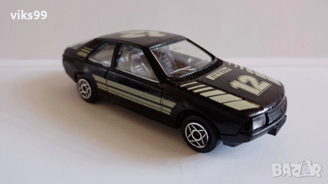 RENAULT FUEGO PIRELLI Solido Made in France 1:43, снимка 6 - Колекции - 53996771