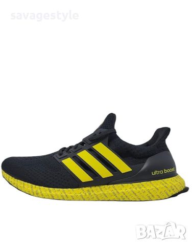 Мъжки маратонки ADIDAS Sportswear Ultraboost 5.0 Dna Running Shoes Black/Yellow, снимка 1 - Маратонки - 46321725