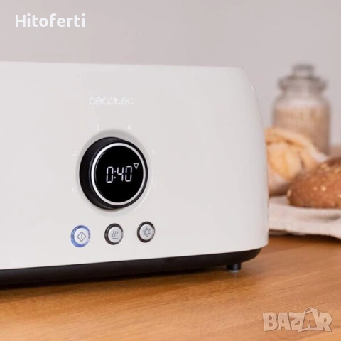 Цифров тостер 1500 W Cecotec Classic, снимка 3 - Тостери - 53818029