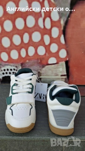 Английски детски кецове-ZARA , снимка 5 - Детски маратонки - 52140874