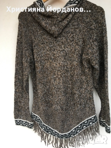 100% алпака/лама суичър с качулка, снимка 7 - Суичъри - 52495823