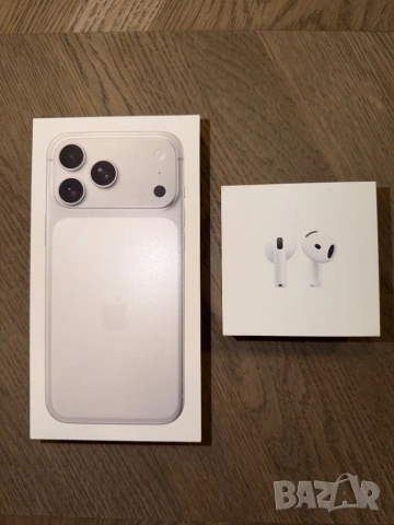 Iphone 17 Pro Max и Airpods Pro 4 кутии