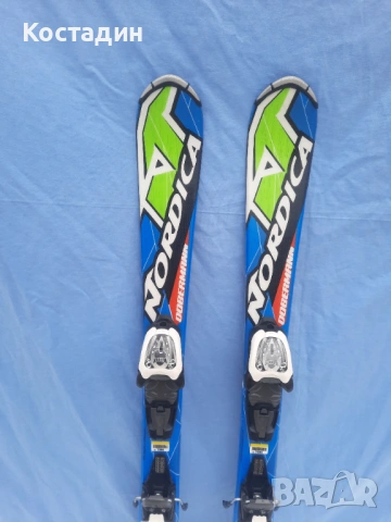 Карвинг детски ски 100см.  NORDICA DOBERMANN TEAM RACE J white, снимка 2 - Зимни спортове - 53205831