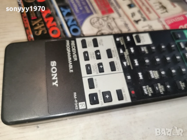 SONY RM-P342 RECEIVER PROGRAMMABLE REMOTE SWISS 1512251100, снимка 11 - Ресийвъри, усилватели, смесителни пултове - 52798726