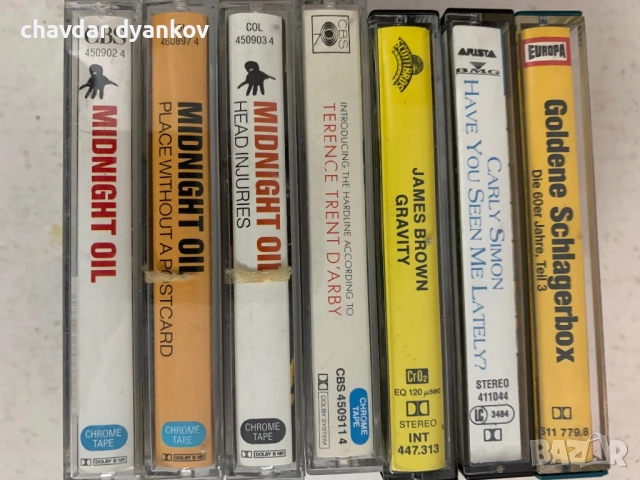 Касети оригинални, снимка 2 - Аудио касети - 51855626