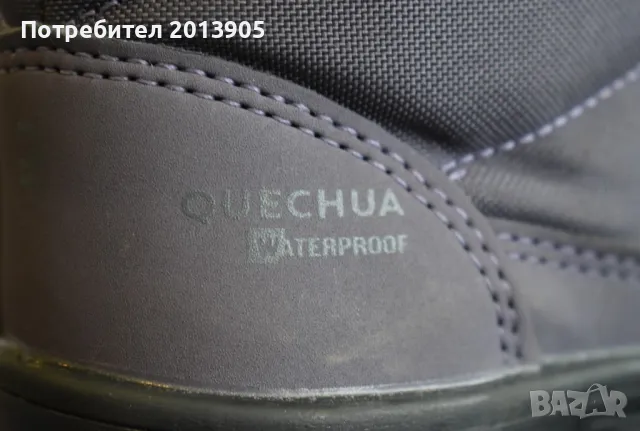 Непромокаеми ботуши за преходи в сняг, с велкро, № 25, лилави , снимка 4 - Детски боти и ботуши - 49729447