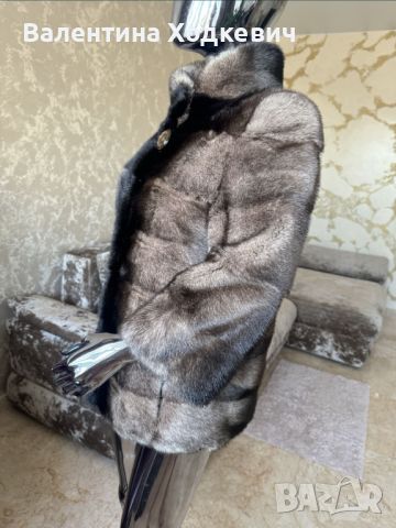 Луксозно палто от норка