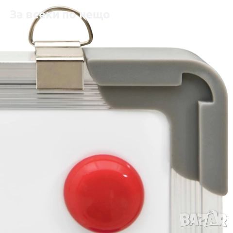 Магнитна дъска за сухо изтриване, бяла, 60x40 см, стомана Код P1156, снимка 9 - Други стоки за дома - 51704855