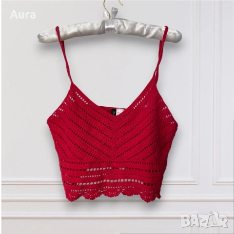 Crochet crop top H&M
