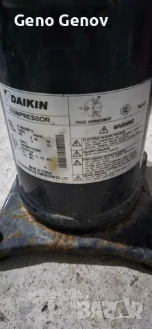 Компресор Daikin JT160GBBY1L R407C 380V