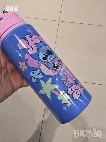 шишета за вода Lilo and Stitch , снимка 4 - Термоси - 38915346