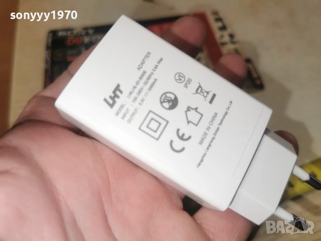 LHT ADAPTER 5,3V 3000MA 1301261636, снимка 4 - Мрежови адаптери - 53086987