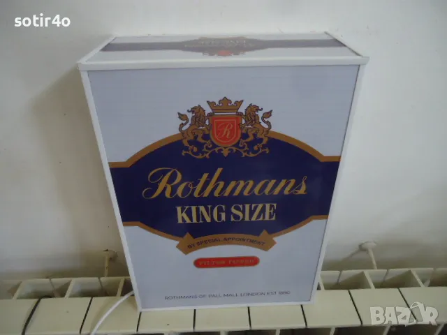 ROTHMANS светеща реклама, снимка 3 - Колекции - 50156703