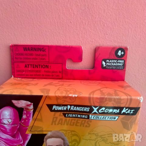 Колекционерска играчка фигура Power Rangers Cobra Kai Morphed Samantha Larusso Pink Hasbro, снимка 11 - Колекции - 46022900