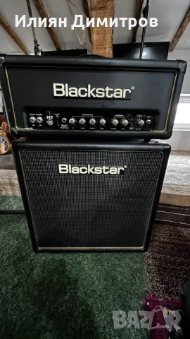 Усилвател Blackstar HT-5H MKI с кабинет Blackstar HT-110, снимка 1 - Китари - 48220720