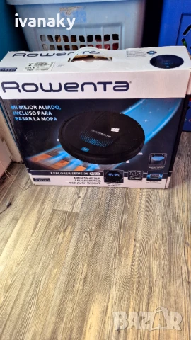 Намален от 485 лв-Робот прахосмукачка Rowenta+Моп, снимка 7 - Прахосмукачки - 50879004