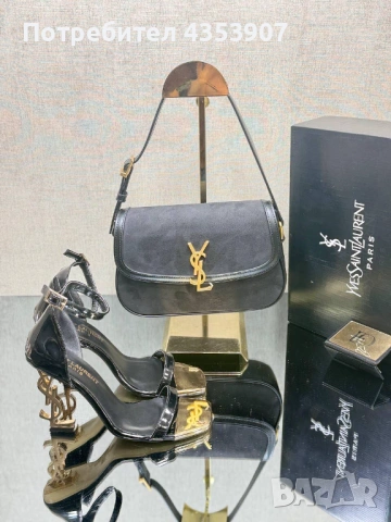  Saint Laurent чанта, снимка 11 - Сандали - 53437860