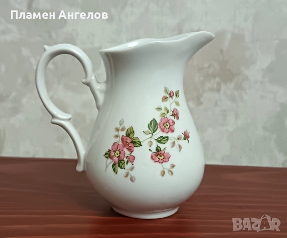 Стар Български порцелан от "Китка" Нови Пазар. , снимка 2 - Антикварни и старинни предмети - 52745189