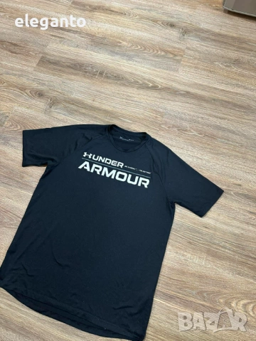 Мъжка тениска Under Armour Wordmark Tech 2.0 , М размер, снимка 3 - Тениски - 54279522