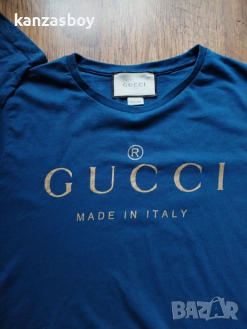 Gucci - страхотна мъжка блуза ХЛ, снимка 4 - Блузи - 53470635