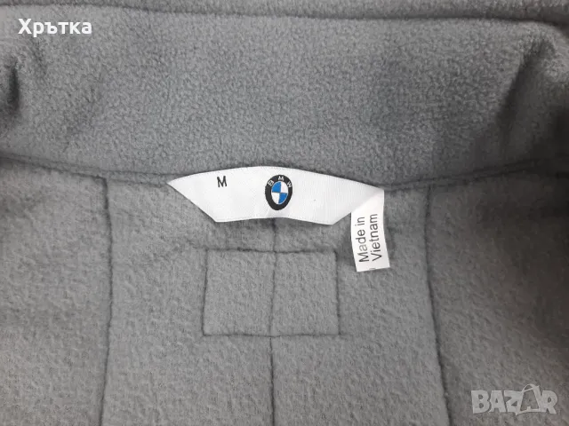 BMW - Оригинално мъжко поларено яке размер M, снимка 9 - Якета - 48080968