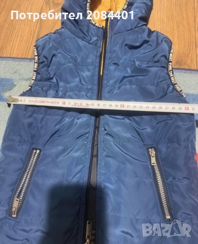 Двулицев елек Boboli размер 5 години, снимка 10 - Детски якета и елеци - 49425710