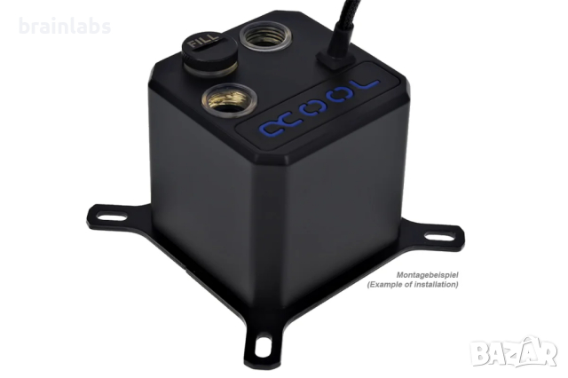 Alphacool Eisbaer (Solo) Black Water Cooling CPU - Water Block, снимка 5 - Други - 44959556