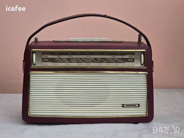 Grundig Concert-Boy 202 - 1962 радио, снимка 1 - Радиокасетофони, транзистори - 46762969