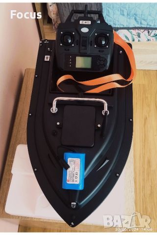 Лодка за захранка с GPS 16 точков автопилот + чанта+зарядно 12V 10000mAh батерия, снимка 5 - Стръв и захранки - 38761528