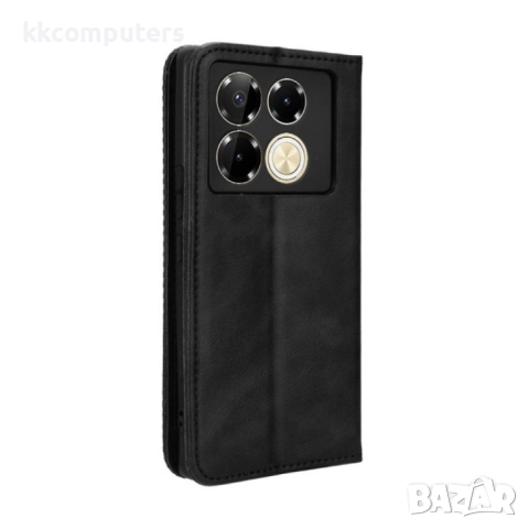 Infinix Note 40 Pro 5G Magnetic Buckle Retro Texture Кожен Калъф и Протектор, снимка 6 - Калъфи, кейсове - 52117935