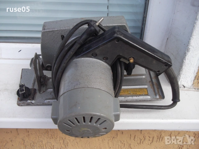 Циркуляр "H 162" източногермански / DDR-ГДР / ръчен работещ, снимка 2 - Триони и циркуляри - 54058927