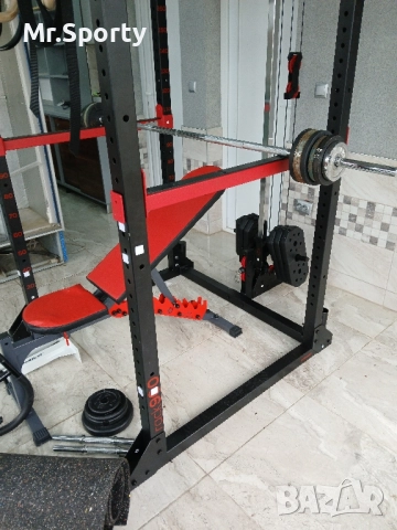 Уникален фитнес комплект, клетка, скрепец, лежанка, , снимка 7 - Фитнес уреди - 52179400