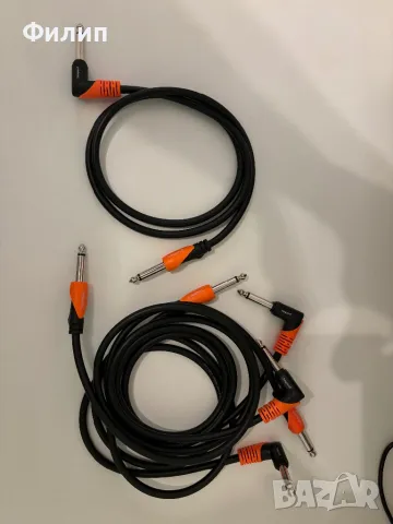Лот кабели за инстрименти, миди и микрофони, снимка 3 - Други - 49666852