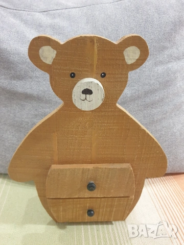 Дървена поставка/етажерка