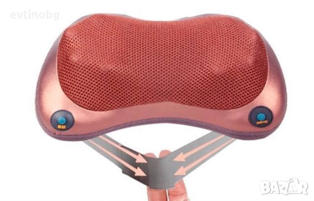 Портативна възглавница масажор за шиацу масаж, снимка 4 - Масажори - 53949023