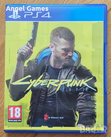 Перфектни два диска Cyberpunk 2077 PS4 Playstation 4 Плейстейшън 5 PS5
