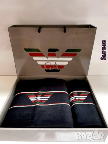 комплект хавлии victoria's secret lacoste emporio armani tommy hilfiger burberry, снимка 4 - Хавлиени кърпи - 51454615