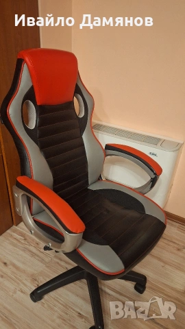 #Геймърски стол #Гейминг стол #Кожен стол #Компютърен стол #Офис стол, снимка 13 - Столове - 54231672