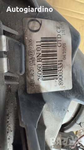 Оригинални Фарове зa Nissan Almera - 89003331 / 26060BN011, снимка 2 - Части - 51107795