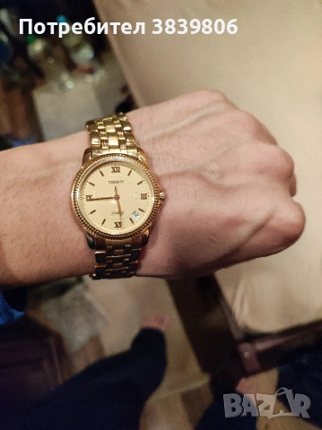 Tissot. Ballade c277/377w...позлатен. часовник