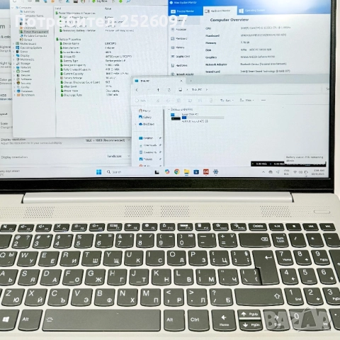 Lenovo IdeaPad 5/15,6” IPS/i5-1035G1/NVIDIA GeForce MX350/512GB NVMe, снимка 9 - Лаптопи за работа - 52035650