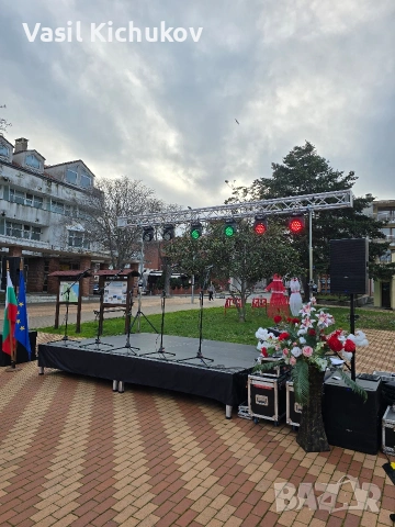 Сцена под наем, озвучаване и осветление, снимка 3 - Dj - 53747156