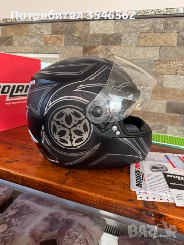 Каска Nolan N62 Mystic Flat Black , снимка 5 - Аксесоари и консумативи - 51993144