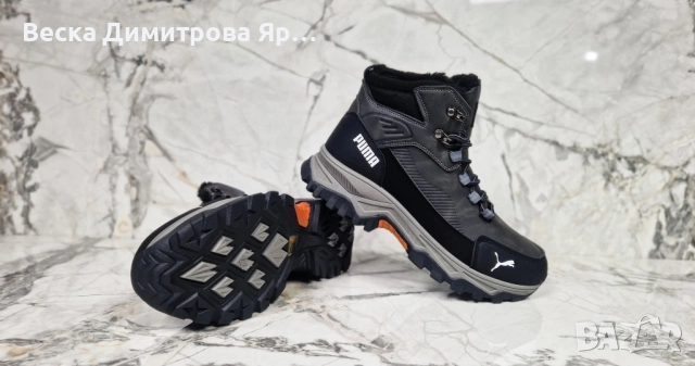 Мъжки спортни боти с вата, снимка 4 - Мъжки боти - 52533080