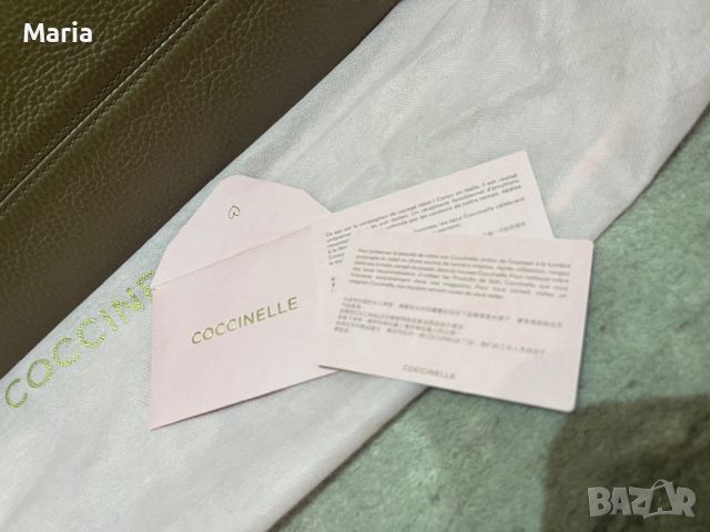 Оригинална дамска чанта Coccinelle , снимка 6 - Чанти - 46263320