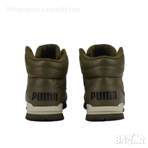 Мъки спортни обувки PUMA ST Runner V3 Mid Leather Shoes Green, снимка 3 - Ежедневни обувки - 46882812