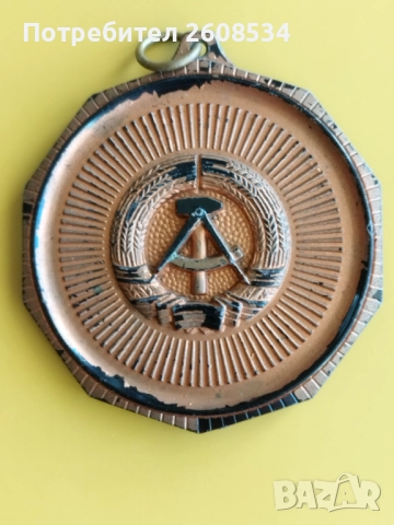 ВЪПОМЕНАТЕЛЕН МЕДАЛ ОТ 1974 ГОДИНА - ГДР, снимка 2 - Нумизматика и бонистика - 52938698