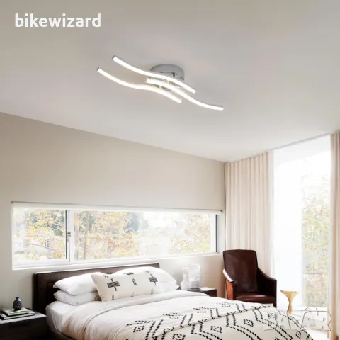 Красива LED таванна лампа, 18W 2000LM 4000K НОВА, снимка 1